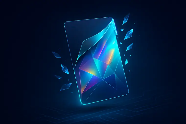 Neon artwork for Prism Scratch, an original free-to-play game on SpinCrypto World.